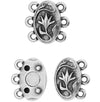 Tierracast Posy, 3-Strand Magnetic Clasp - The Argus Collection