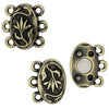 Tierracast Posy, 3-Strand Magnetic Clasp - The Argus Collection