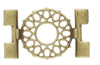 Cymbal, Detis II Half Tila Connector, 4 Finishes - The Argus Collection