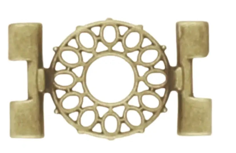 Cymbal, Detis II Half Tila Connector, 4 Finishes - The Argus Collection