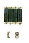 Tourkou, Cymbal Tila Side Bead, 10 Pcs. 4 Finishes - The Argus Collection