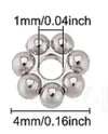 Tierracast Heishi Daisy Spacer Beads, 4mm - The Argus Collection