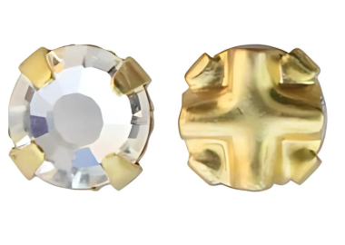 Preciosa Maxima Rose Montees, 3.5, 4, 4.7mm