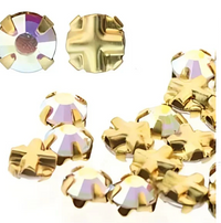 Preciosa Maxima Rose Montees, 3.5, 4, 4.7mm