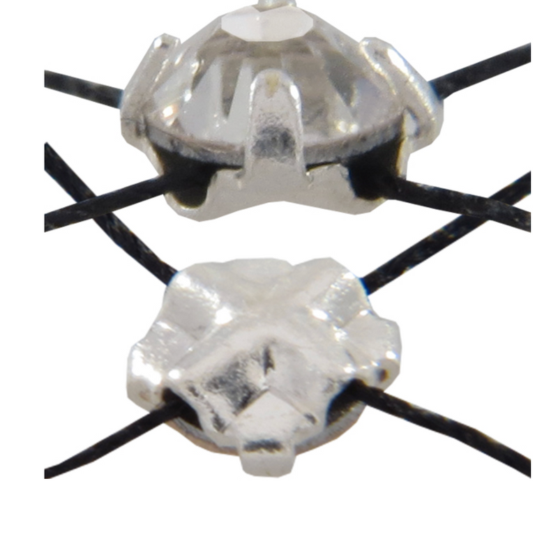 Preciosa Maxima Rose Montees, 3.5, 4, 4.7mm