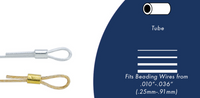 Beadalon Crimp Tube Variety Pack, Size #3, 600 Pcs. 4 Colors