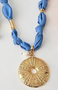 Sea Urchin Pendant, Precious Metal Plating - The Argus Collection