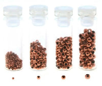So Handy! Crimp Bead Assortment, 4 Sizes, 600 Pieces - The Argus Collection