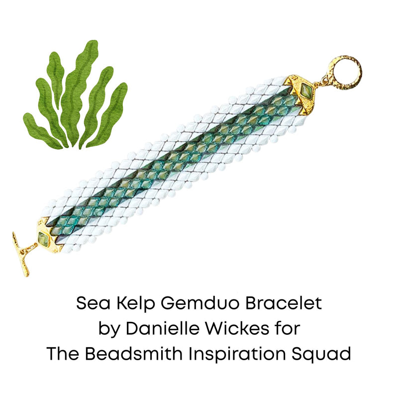 Sea Kelp Bracelet Pattern by Danielle Wickes - The Argus Collection