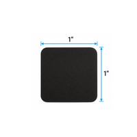Shine-Rite anti-tarnish tab showing 1 inch by 1 inch dimensions.