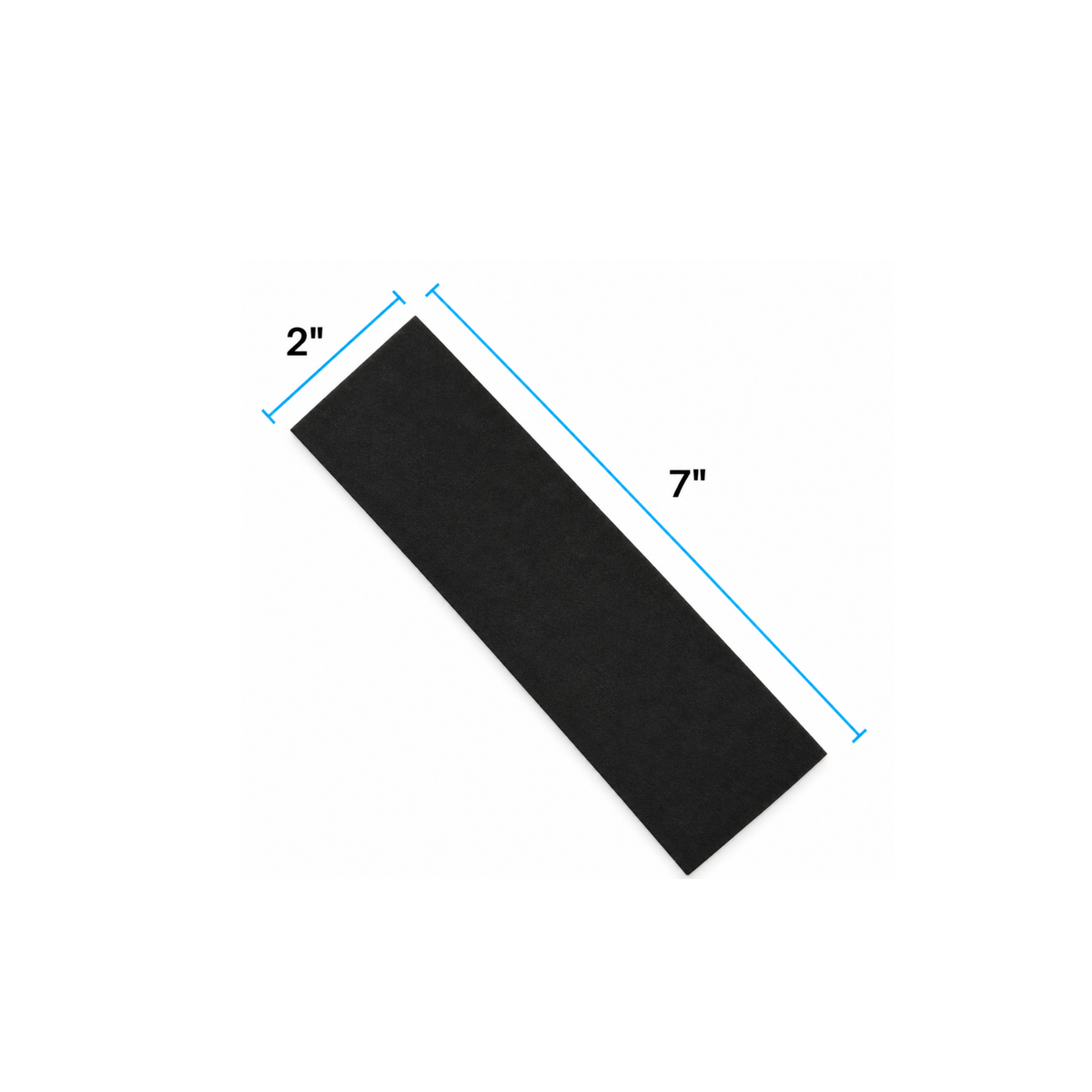 SHINE RITE anti-tarnish strip showing 2 inch by 7 inch dimensions.