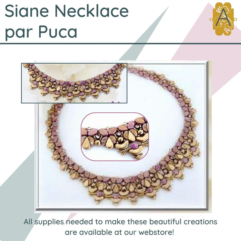 Siane Necklace Pattern par Puca - The Argus Collection