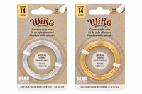14 Gauge German Wire Silver and Gold in ackaging