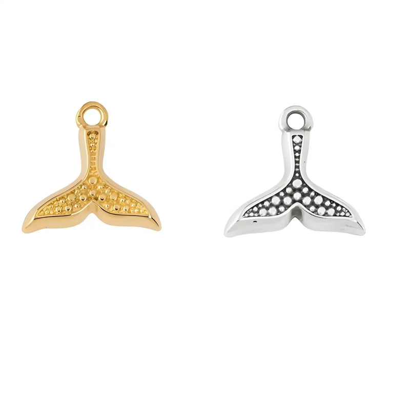 Siren Mermaid Tail Pendant 1 Loop - The Argus Collection
