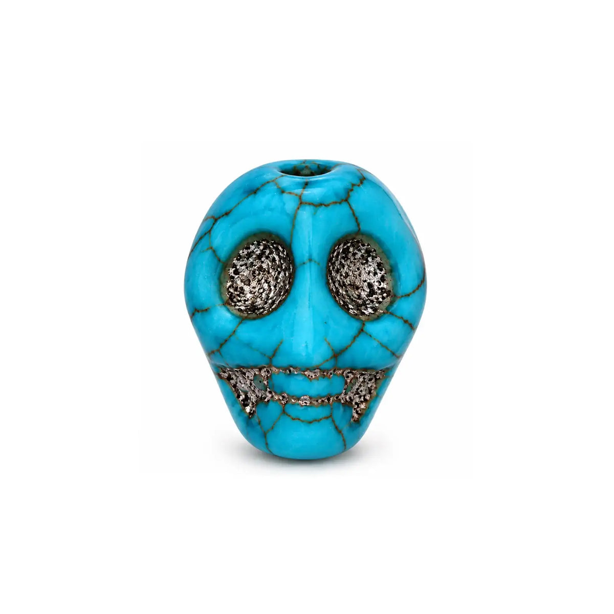SkullBead-Turquoise - The Argus Collection
