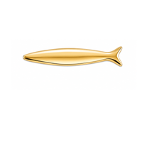 Sleek Fish Slider for 1.5mm Round Leather