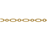 SmallEtchedOvalChainGold-Example - The Argus Collection