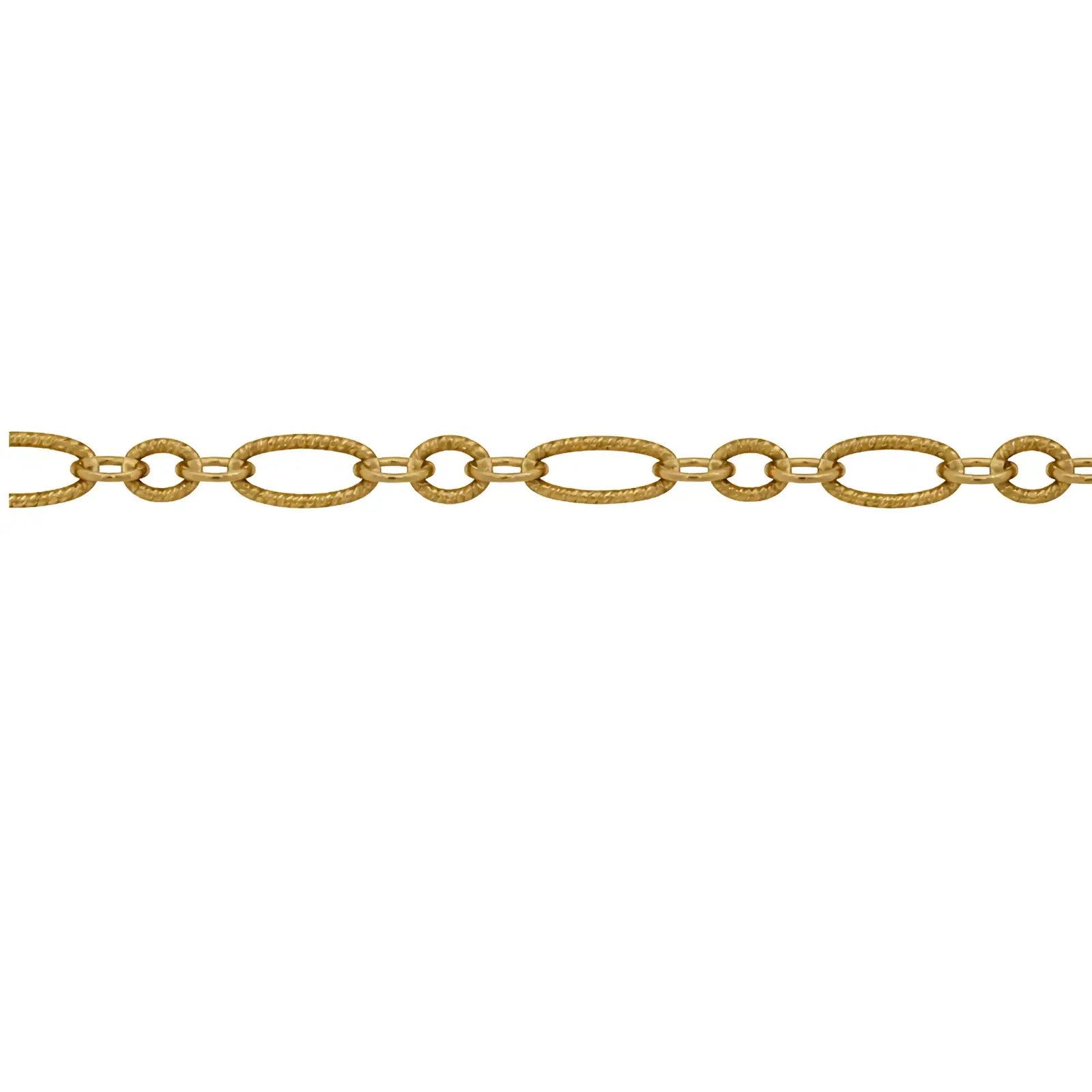 SmallEtchedOvalChainGold-Example - The Argus Collection