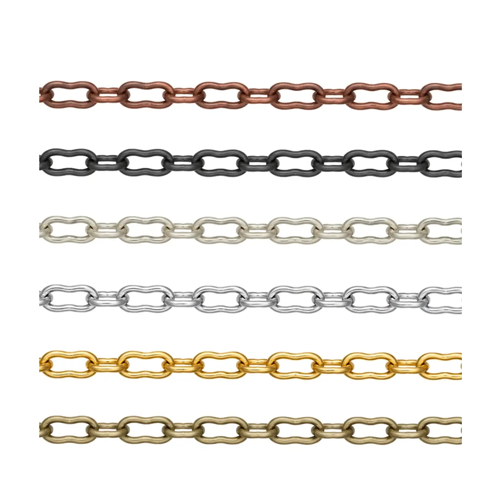 SmallorMediumPeanutEuroChain-Listing - The Argus Collection