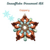 Snowflake Ornament Kit, 6 Colorways