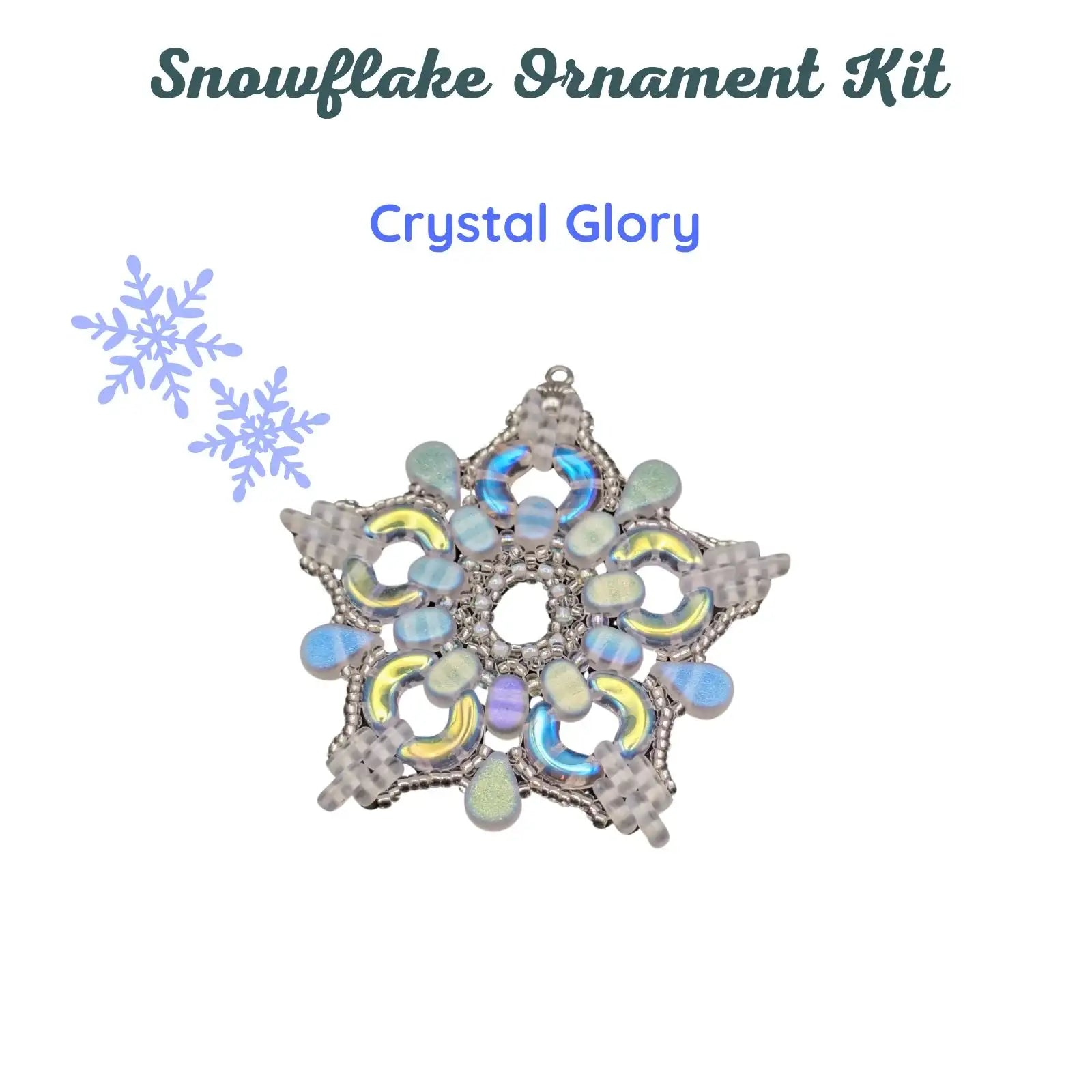 Snowflake Ornament Kit, 6 Colorways
