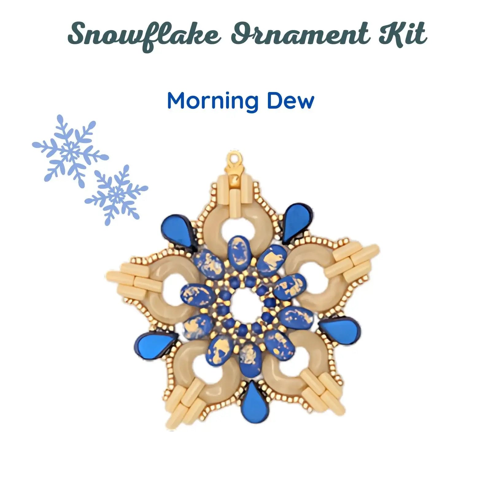 Snowflake Ornament Kit, 6 Colorways
