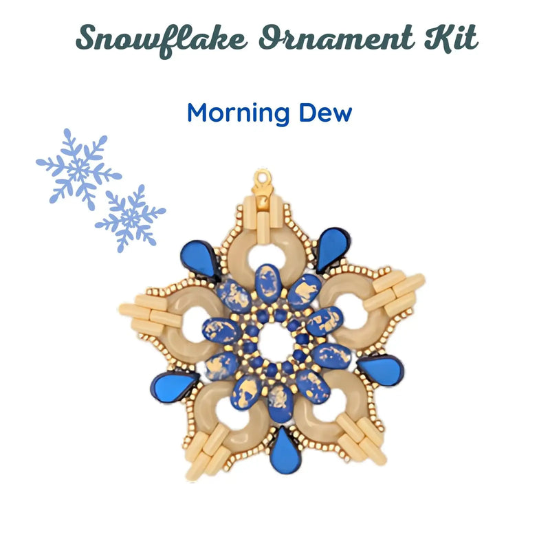 Snowflake Ornament Kit, 6 Colorways
