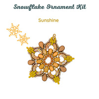 Snowflake Ornament Kit, 6 Colorways