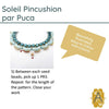 Soleil Pincushion Pattern par Puca - The Argus Collection