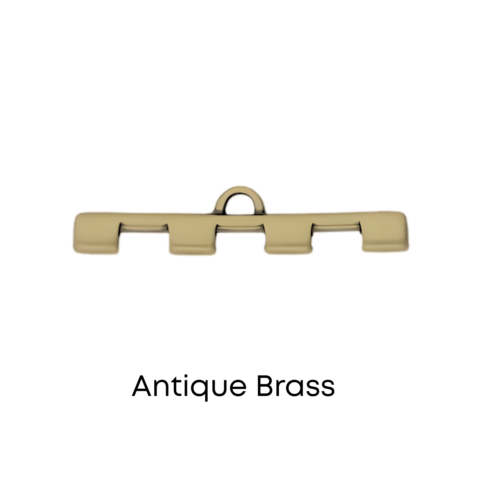 Cymbal, Soros IV Tila Bead Ending or Connectors, 2 Pcs. 4 Finishes