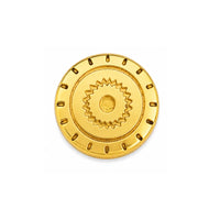 SouthwestCircleSliderforFlatleather-24KGoldPlate_49402e7c-2533-4236-9522-a8f0a7e39648 - The Argus Collection