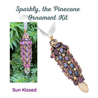 Sparkly, the Pinecone Ornament Bead Kit