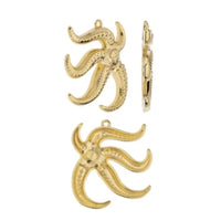 Starfish Pendant, 2 Finishes - The Argus Collection
