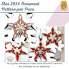 Star 2024 Ornament Pattern par Puca