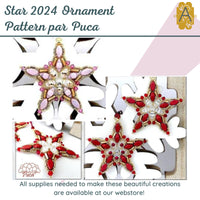 Star 2024 Ornament Pattern par Puca