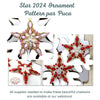 Star 2024 Ornament Pattern par Puca