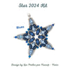 Star 2024 Ornament, Complete Bead Kit