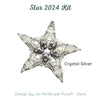 Star 2024 Ornament, Complete Bead Kit