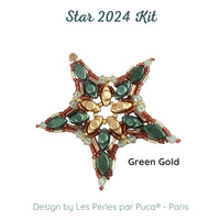 Star 2024 Ornament, Complete Bead Kit