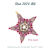 Star 2024 Ornament, Complete Bead Kit