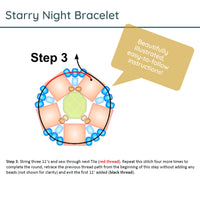 Starry Night Bracelet Pattern