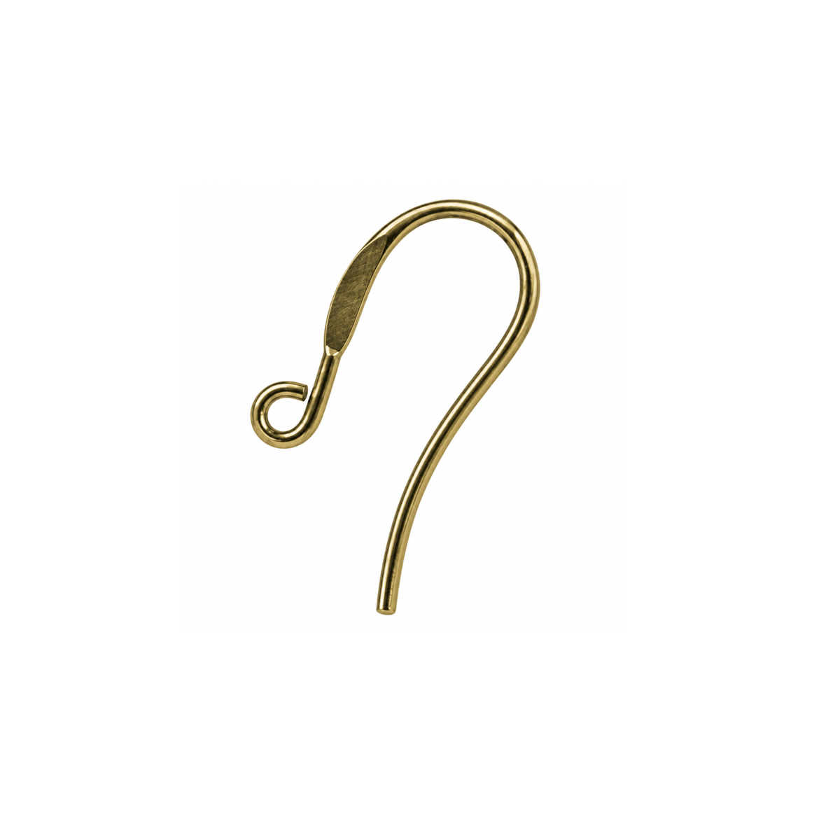 Stylish antique brass ear wire for jewelry making