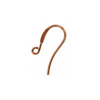 Stylish antique copper ear wire for jewelry making