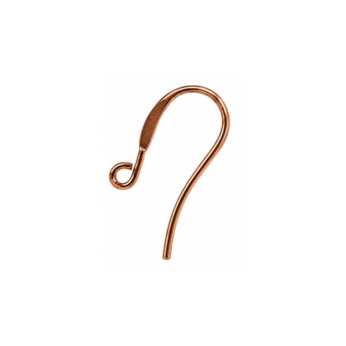 Stylish antique copper ear wire for jewelry making