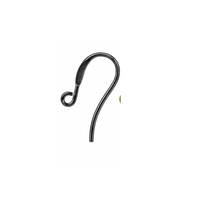 Stylish black oxide ear wire for jewelry making
