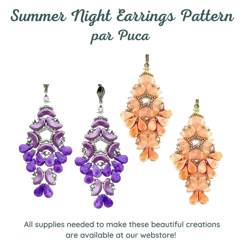 SummerNightEarringsCover - The Argus Collection