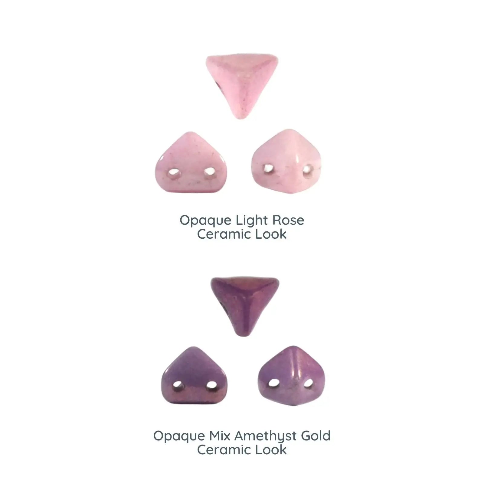 Super Kheops Beads par Puca, Ceramic Look, 5g & 20g. - The Argus Collection