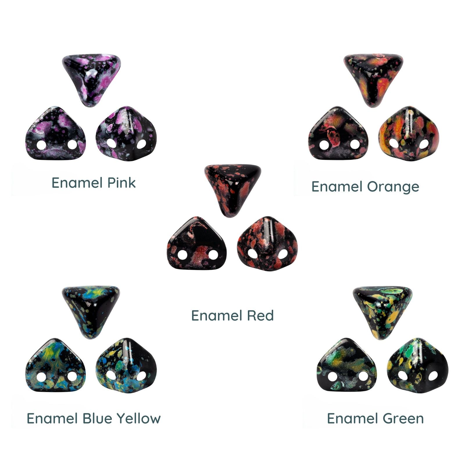 Super Kheops Beads par Puca, Enamel, 5g & 20g.