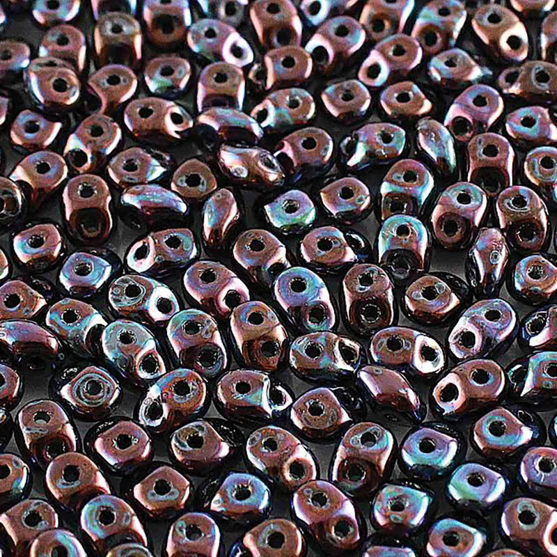 Superduo Beads, Nebula Jet