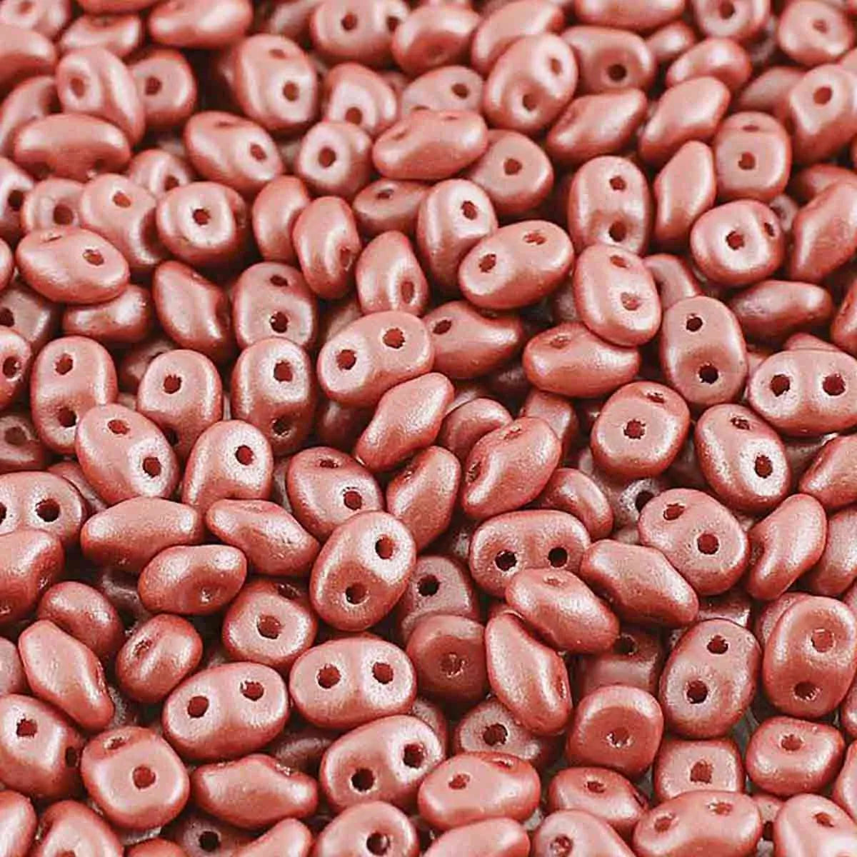 Superduo Beads, Pearl Shine Autumn Leaf